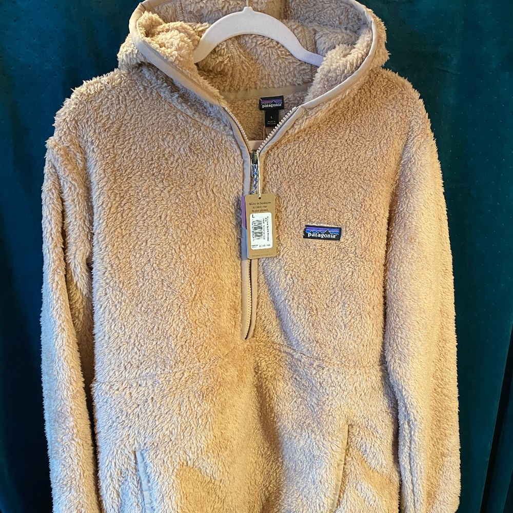 Patagonia women's Los Gatos fleece Hoody Large NWT